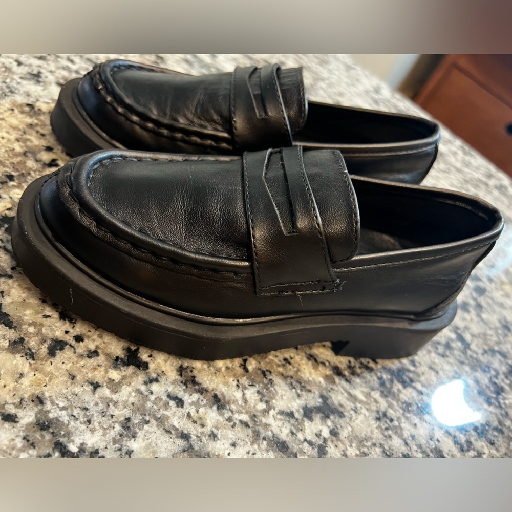 Zara Kids Chunky Platform Loafer shoes/US12 /EU 29 New With Out Box